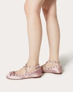 ROCKSTUD SATIN BALLERINA - Image 2